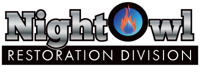 Night Owl Restoration Division Logo